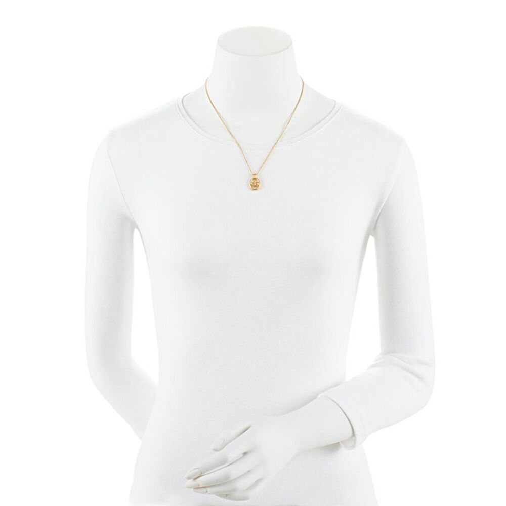 Dior Vintage CD Oval Necklace - Picture 2 of 4
